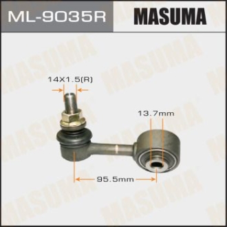 Стійка стабілізатора переднього права Lexus LX570/ Toyota Land Cruiser (07-) (ML-9035R) MASUMA ML9035R