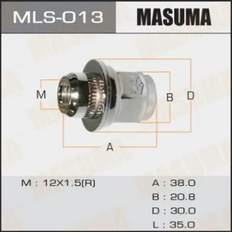 Гайка колеса Mitsubishi/ Toyota Masuma MASUMA MLS013