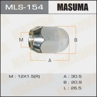 Гайка колеса MASUMA MLS154