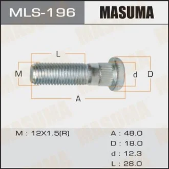 Шпилька колеса Honda Accord (17-) Masuma MASUMA MLS196