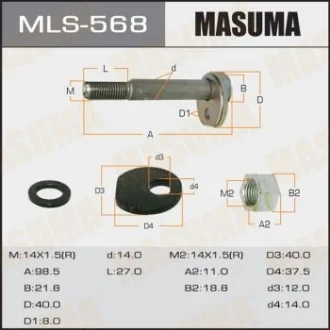 Болт развальный Lexus IS 300 (00-) Masuma MASUMA MLS568