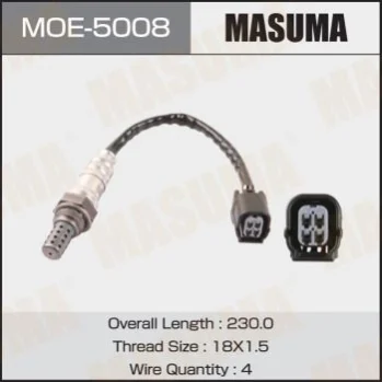 Датчик кислорода (лямбда-зонд) нижний Honda Accord 2.4 (07-12) Masuma MASUMA MOE5008 (фото 1)
