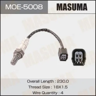 Датчик кисню (лямбда-зонд) нижній Honda Accord 2.4 (07-12) Masuma MASUMA MOE5008