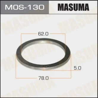 Кольцо глушителя (62x78x5) Masuma MASUMA MOS130