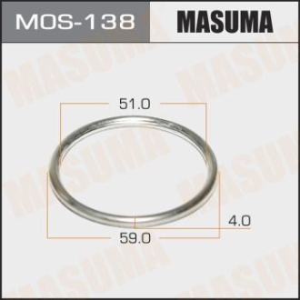 Кольцо глушителя (MOS-138) MASUMA MOS138 (фото 1)