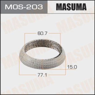 Кільце глушника (60.7x77.1x15) MASUMA MOS203 (фото 1)