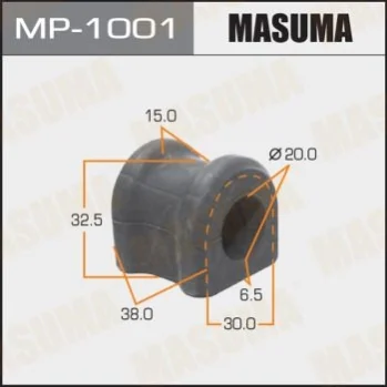 Втулка стабілізатора заднього Toyota Avensis (03-06) (Кратно 2 шт) Masuma MASUMA MP1001 (фото 1)