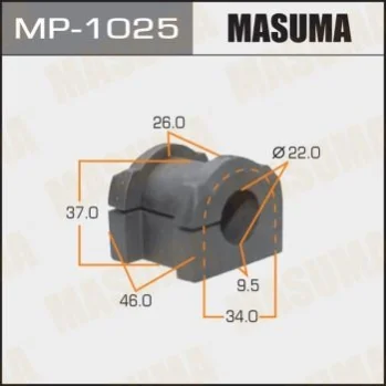 Втулка стабилизатора переднего Mitsubishi ASX (10-), Eclipse Cross (18-), Lancer (08-15), Outlander (08-) (Кратно 2 шт) Masuma MASUMA MP1025 (фото 1)