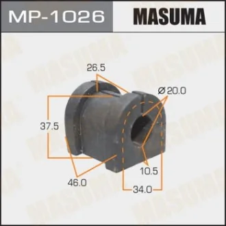 Втулка стабилизатора заднего Mitsubishi Outlander (06-12) (Кратно 2 шт) Masuma MASUMA MP1026