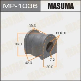 Втулка стабілізатора заднього Mazda 6 (02-07) (Кратно 2 шт) Masuma MASUMA MP1036