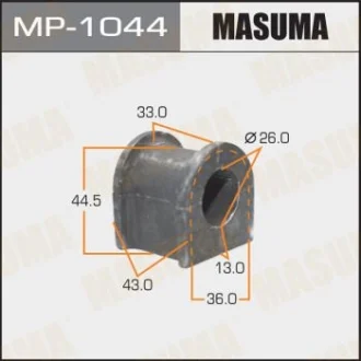 Втулка стабілізатора переднього Suzuki Grand Vitara (05-) (D-26mm) (Кратно 2 шт) Masuma MASUMA MP1044