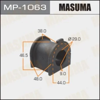 Втулка стабілізатора переднього Toyota FJ Cruiser (06-09), Land Cruiser Prado (02-09) (Кратно 2 шт) Masuma MASUMA MP1063 (фото 1)