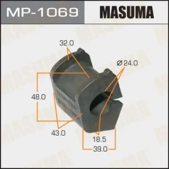 Втулка стабилизатора переднего Toyota Yaris (05-) (Кратно 2 шт) Masuma MASUMA MP1069