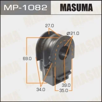 Втулка стабилизатора переднего Nissan Juke (10-), Leaf (12-), Qashqai (06-13) (Кратно 2 шт) Masuma MASUMA MP1082