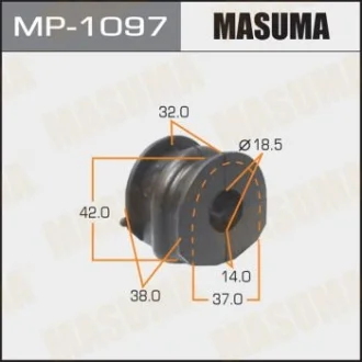 Втулка стабілізатора заднього Nissan Qashqai (06-13) (Кратно 2 шт) Masuma MASUMA MP1097