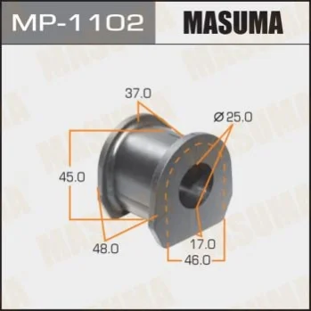 Втулка стабилизатора переднего Mitsubishi L200 (07-), Pajero Sport (09-15) (Кратно 2 шт) Masuma MASUMA MP1102 (фото 1)