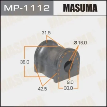Втулка стабилизатора заднего Mazda CX-9 (09-12) (Кратно 2 шт) Masuma MASUMA MP1112 (фото 1)
