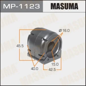 Втулка стабилизатора заднего Mazda CX-5 (11-), CX-9 (17-) (Кратно 2 шт) Masuma MASUMA MP1123 (фото 1)