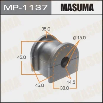 Втулка стабілізатора заднього Honda Accord (08-12), Crosstour (10-15) (Кратно 2 шт) Masuma MASUMA MP1137 (фото 1)