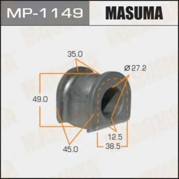 Втулка стабілізатора переднього Honda Accord Tourer (02-08) (Кратно 2 шт) Masuma MASUMA MP1149 (фото 1)