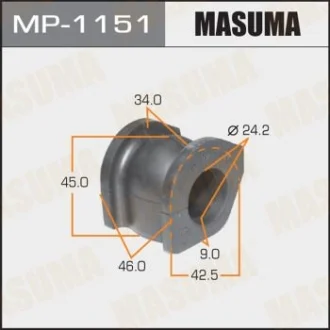 Втулка стабілізатора переднього Honda Civic (05-) (Кратно 2 шт) Masuma MASUMA MP1151