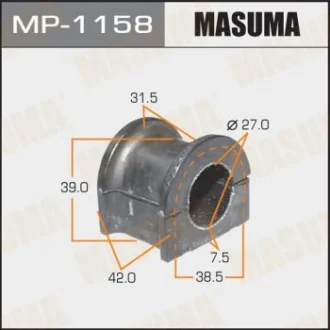 Втулка стабілізатора переднього Toyota Land Cruiser (-07) (Кратно 2 шт) Masuma MASUMA MP1158