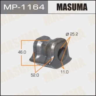Втулка стійки стабілізатора передня ліва MAZDA 6 (GJ, GH) 2.0 (13-18)/TOYOTA AURIS MASUMA MP1164