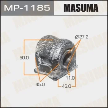 Втулка стабилизатора переднего Honda Crosstour (12-) (Кратно 2 шт) Masuma MASUMA MP1185 (фото 1)
