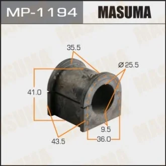 Втулка стабілізатора переднього Suzuki Grand Vitara (05-) (D-25.5mm) (Кратно 2 шт) Masuma MASUMA MP1194