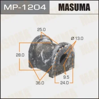 Втулка стабілізатора заднього Honda CR-V (-01) (Кратно 2 шт) Masuma MASUMA MP1204 (фото 1)