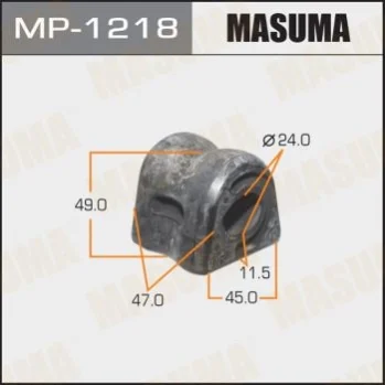 Втулка стабілізатора переднього Honda Civic Type R (08-) (Кратно 2 шт) Masuma MASUMA MP1218 (фото 1)