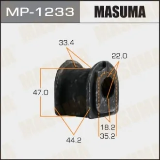 Втулка стабілізатора заднього Lexus RX 350 (08-15) (Кратно 2 шт) Masuma MASUMA MP1233