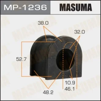 Втулка стабилизатора переднего Toyota Hilux (15-) (Кратно 2 шт) Masuma MASUMA MP1236