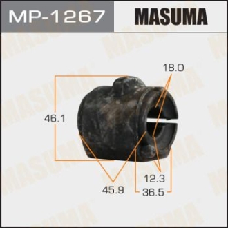 Втулка стійки стабілізатора переднього FORD FIESTA, FUSION 02- MAZDA CX-5 MASUMA MP1267