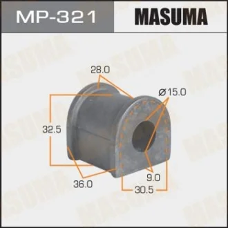 Втулка стабилизатора заднего Toyota Corolla (-00) (Кратно 2 шт) Masuma MASUMA MP321