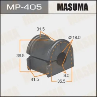Втулка стабилизатора переднего Toyota Corolla (02-06) (Кратно 2 шт) Masuma MASUMA MP405