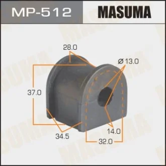 Втулка стабилизатора заднего Honda HR-V (02-06) (Кратно 2 шт) Masuma MASUMA MP512