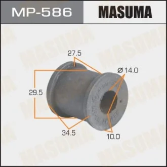 Втулка стабілізатора заднього Lexus RX 350 (06-09)/ Toyota Highlander (10-13) (Кратно 2 шт) Masuma MASUMA MP586