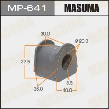 Втулка стабилизатора заднего Mitsubishi Pajero (-00) (Кратно 2 шт) Masuma MASUMA MP641 (фото 1)