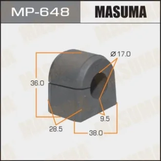 Втулка стабилизатора переднего Subaru Forester (-07) (Кратно 2 шт) Masuma MASUMA MP648