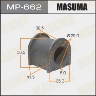 Втулка стабилизатора переднего Lexus ES 350 (06-) (Кратно 2 шт) Masuma MASUMA MP662