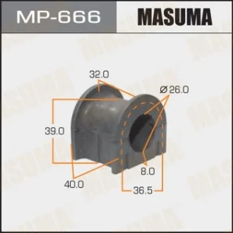 Втулка стабилизатора переднего Toyota Land Cruiser Prado (-02) (Кратно 2 шт) Masuma MASUMA MP666