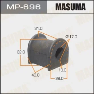 Втулка стабілізатора переднього Toyota Camry (-01) (Кратно 2 шт) Masuma MASUMA MP696
