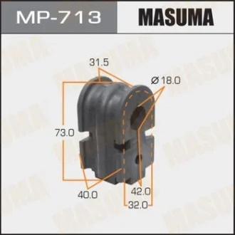 Втулка стабилизатора переднего Nissan Micra (02-07), Tida (15-) (Кратно 2 шт) Masuma MASUMA MP713