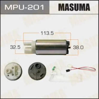 Бензонасос электрический (+сеточка) Nissan/ Subaru (MPU-201) MASUMA MPU201