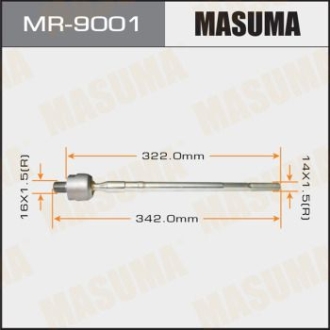 Тяга рулевая MITSUBISHI LANCER (08-15), MITSUBISHI ASX (10-15) MASUMA MR9001 (фото 1)