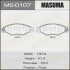 Колодки тормозные AN-8118WK, P56038 передн PEUGEOT 206+ MASUMA MS0107 (фото 1)