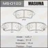 Колодки тормозные MASUMA MS0123 (фото 1)