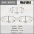Колодки тормозные передн Toyota Camry (-00), RAV 4 (-00) MASUMA MS1322 (фото 1)