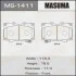Колодки тормозные MASUMA MS1411 (фото 1)